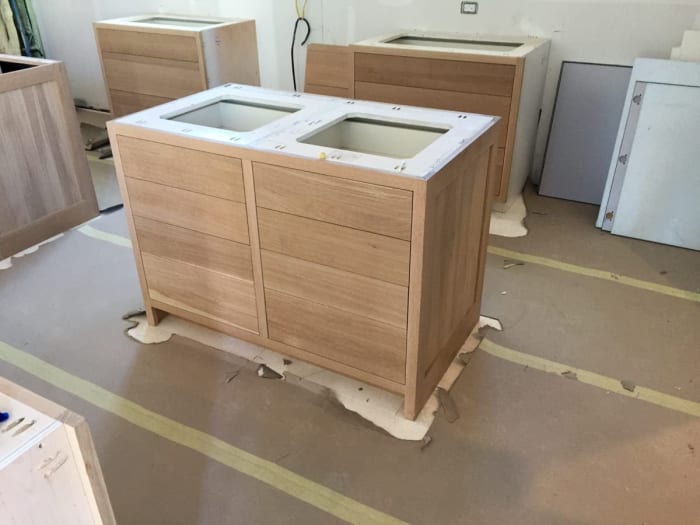 White Oak Vanity
