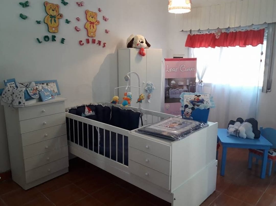 CUNA FUNCIONAL + ROPERO + CHIFONIER ECO 3