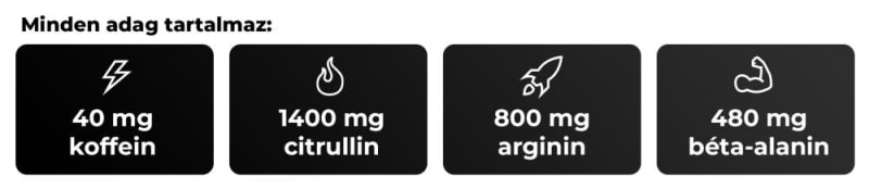 GymBeam Veinz pre-workout adagonként