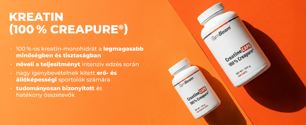 GymBeam kreatin-monohidrát leírás