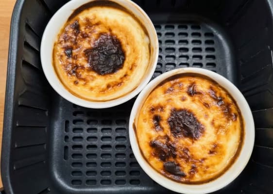 Air fryer low calorie cheesecake
