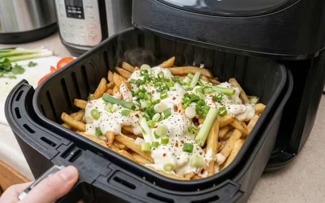 Air fryer sour cream fries