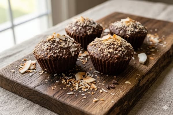 Healthy Oat Banana Muffins
