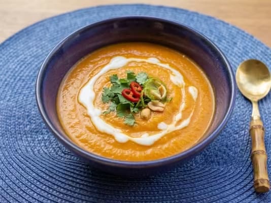 Thai carrot soup