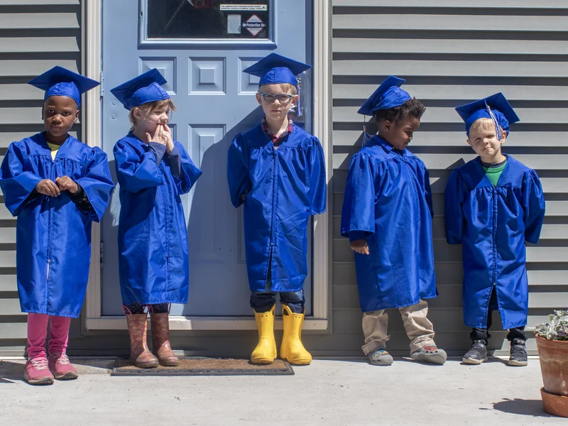 Brooks' Montessori graduation