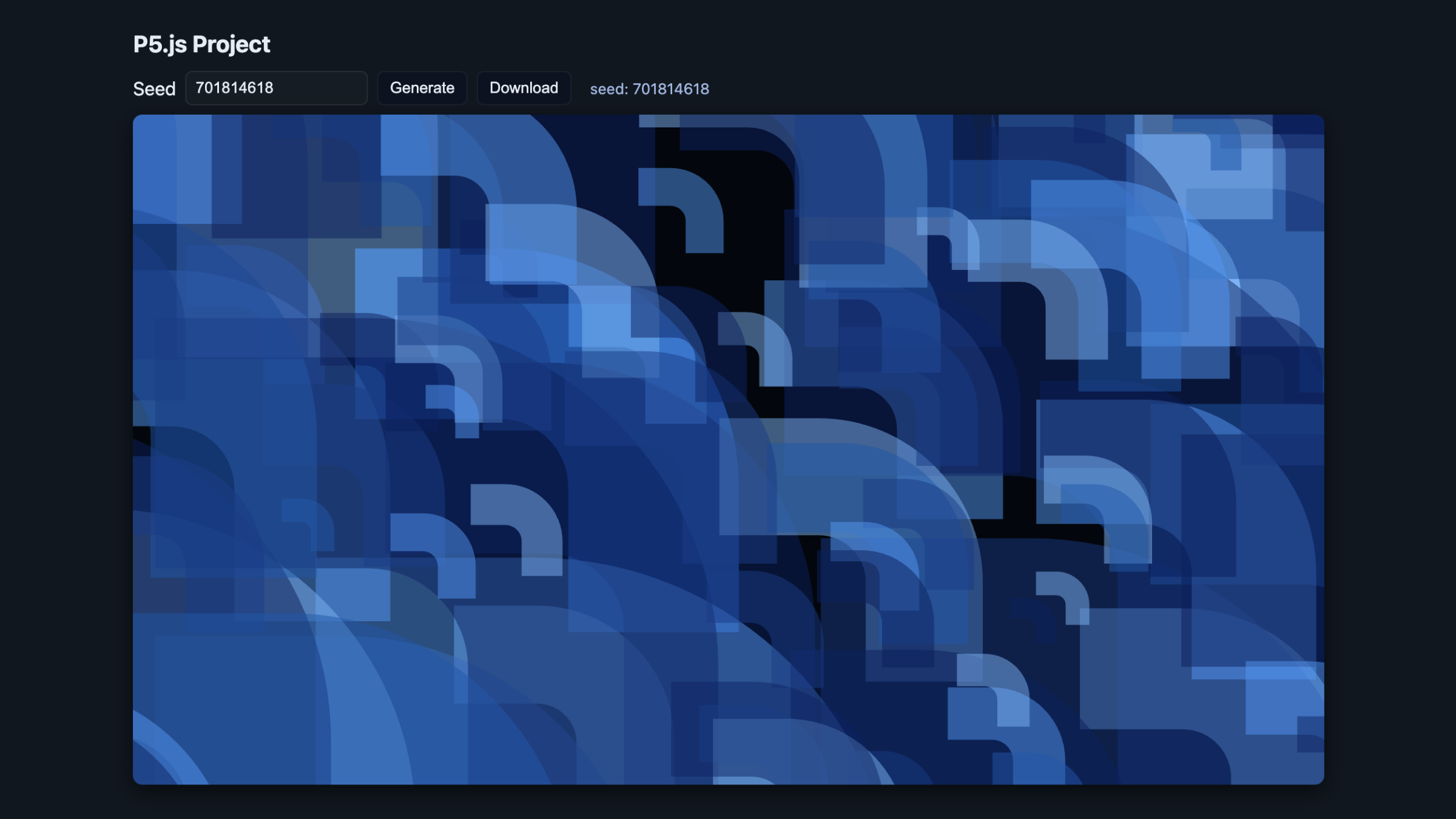 Initial Facet prototype screenshot