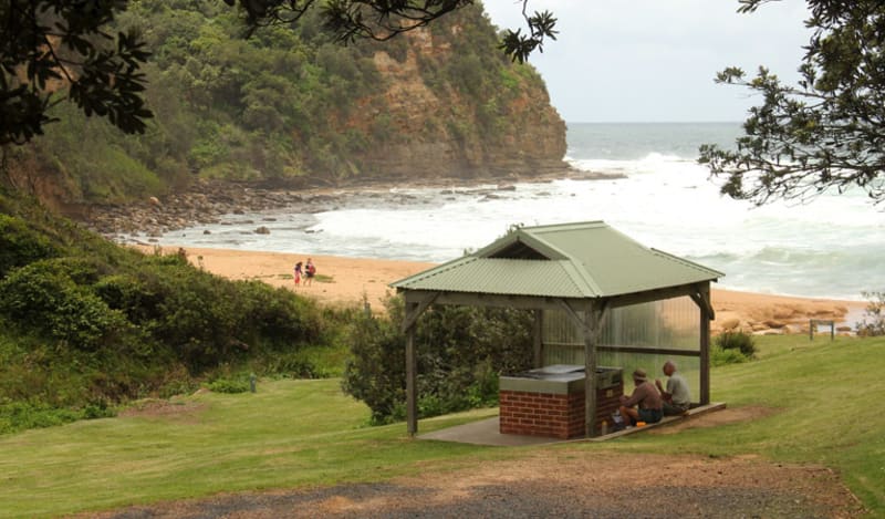 LITTLE BEACH CAMPGROUND BBQ Area