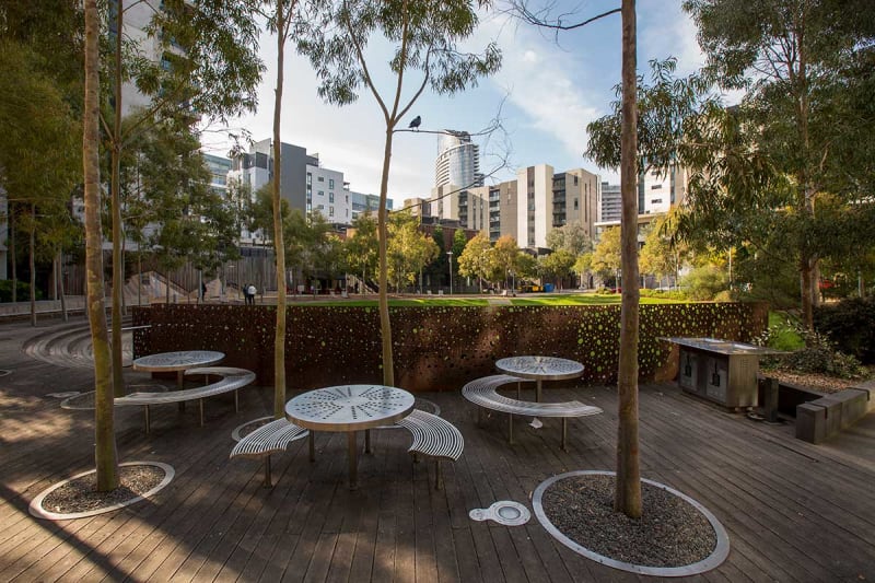 DOCKLANDS PARK BBQ Area