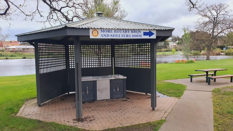 ALEXANDRA GARDENS PARK BBQ Area