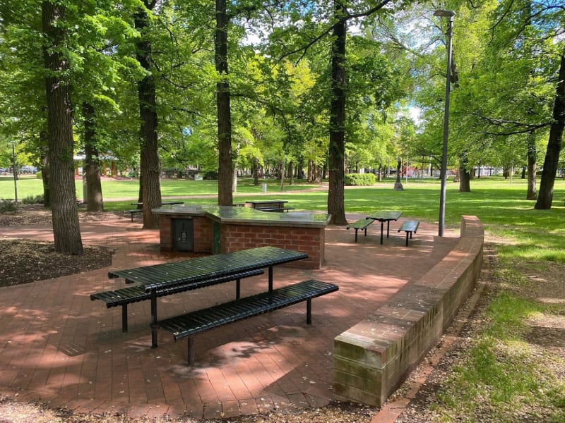 GLEBE PARK BBQ Area