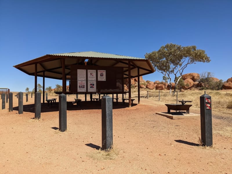 DEVILS MARBLES CONSERVATION RESERVE BBQ Area