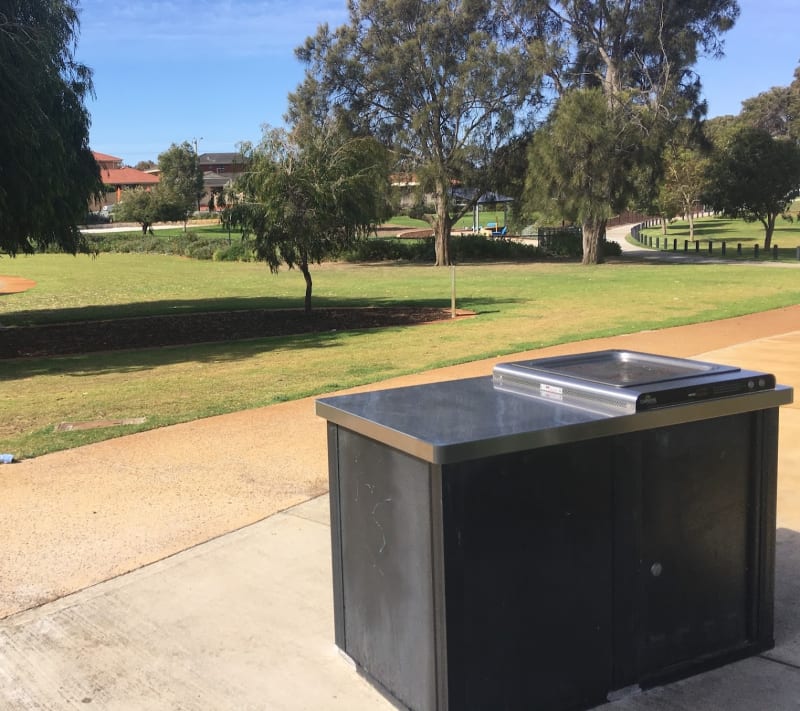 CHARLES RILEY MEMORIAL RESERVE BBQ Area