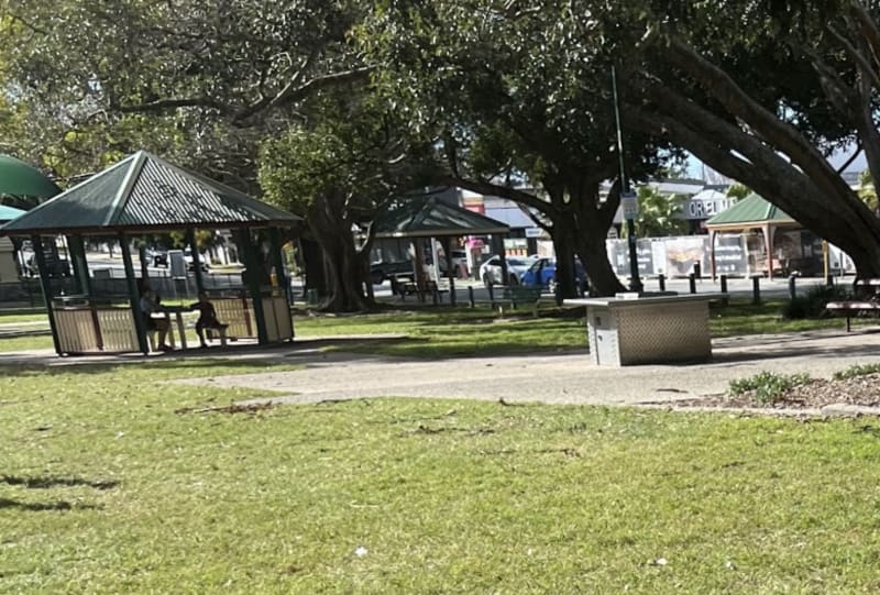 ORIEL PARK BBQ Area