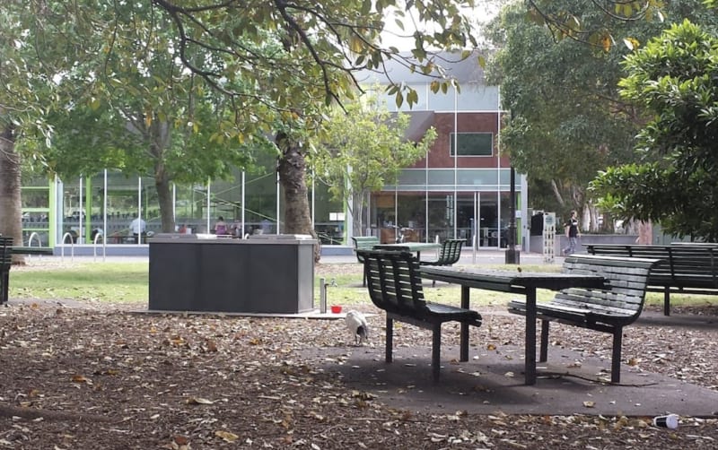 ENMORE PARK BBQ Area