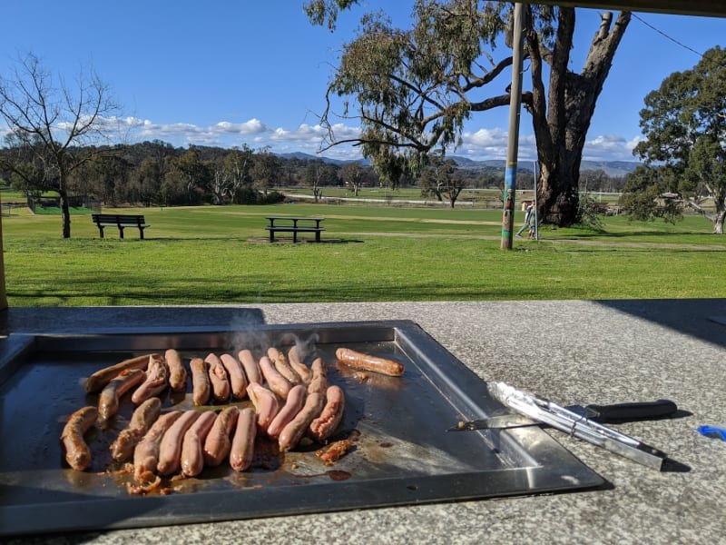 FITZROY STREET PARK BBQ Area