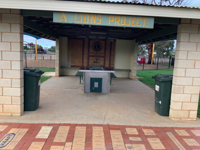 STRATHMERTON LIONS PARK BBQ Area