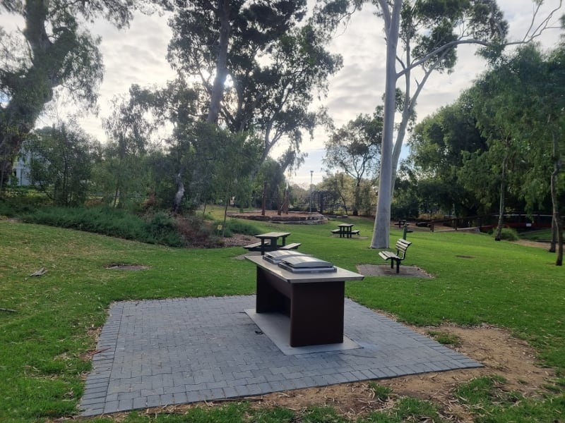 MITCHAM RESERVE BBQ Area