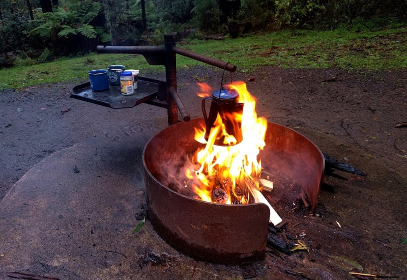 OLINDA FALLS BBQ Area