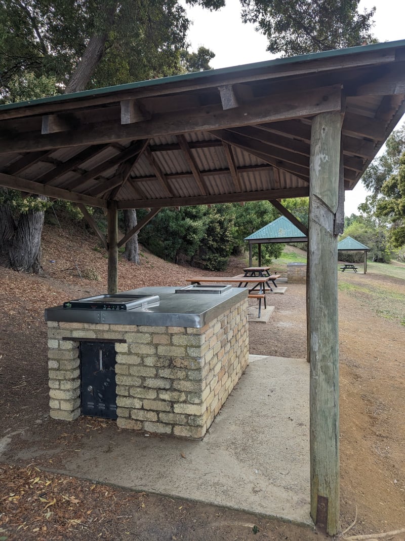 RICHMOND RIVERBANK PARK BBQ Area