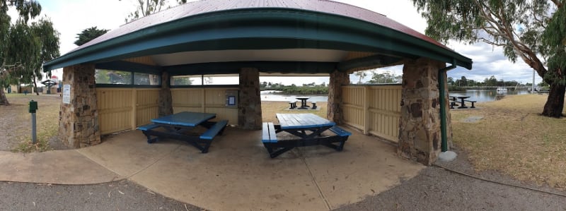 TOORADIN FORESHORE BBQ Area