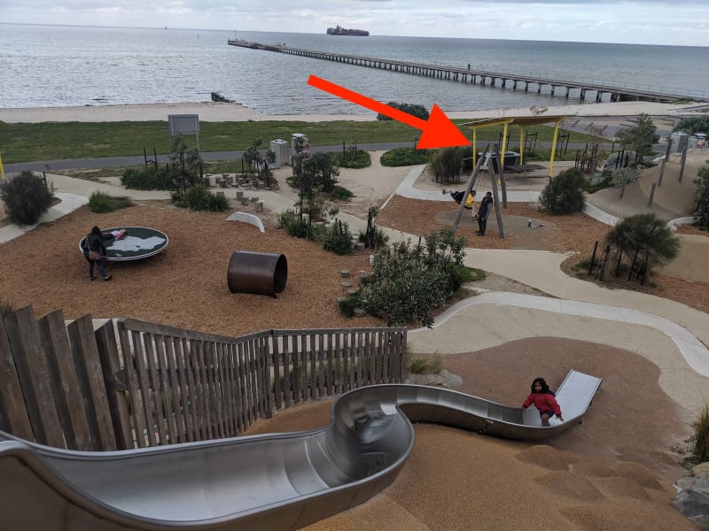 ROSEBUD FORESHORE PLAYGROUND BBQ Area