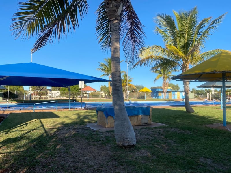 PALTRIDGE MEMORIAL SWIMMING POOL BBQ Area