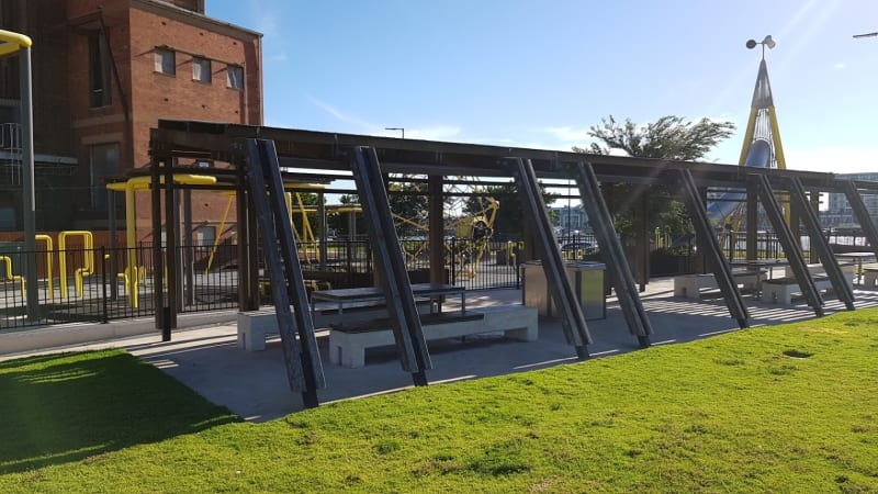 HART'S MILL PLAYGROUND BBQ Area