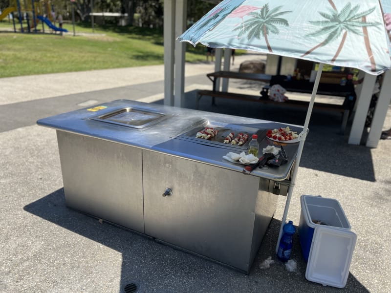 MACINTOSH ISLAND PARK BBQ Area