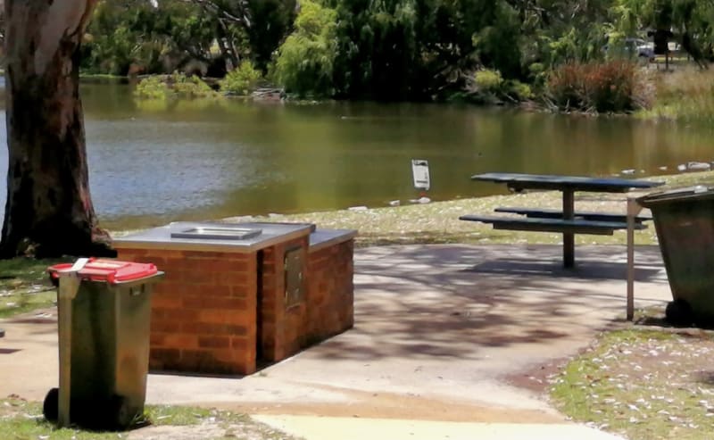 JACKADDER LAKE BBQ Area