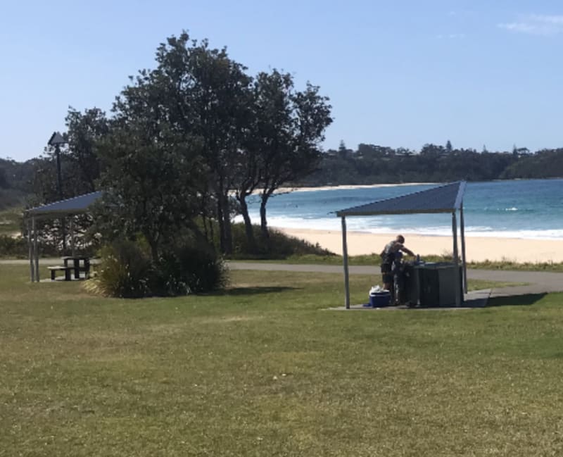 MOLLYMOOK BEACH RESERVE BBQ Area