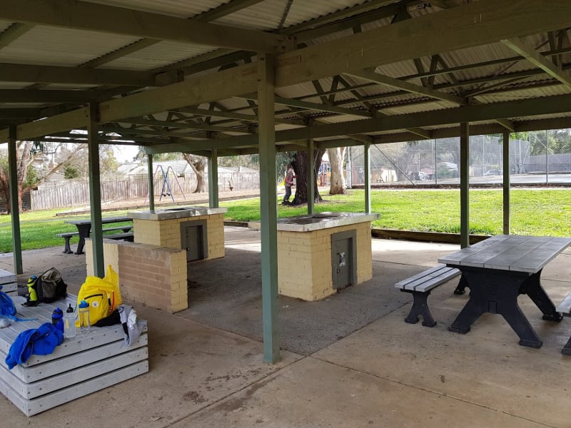 BELMONT PARK BBQ Area