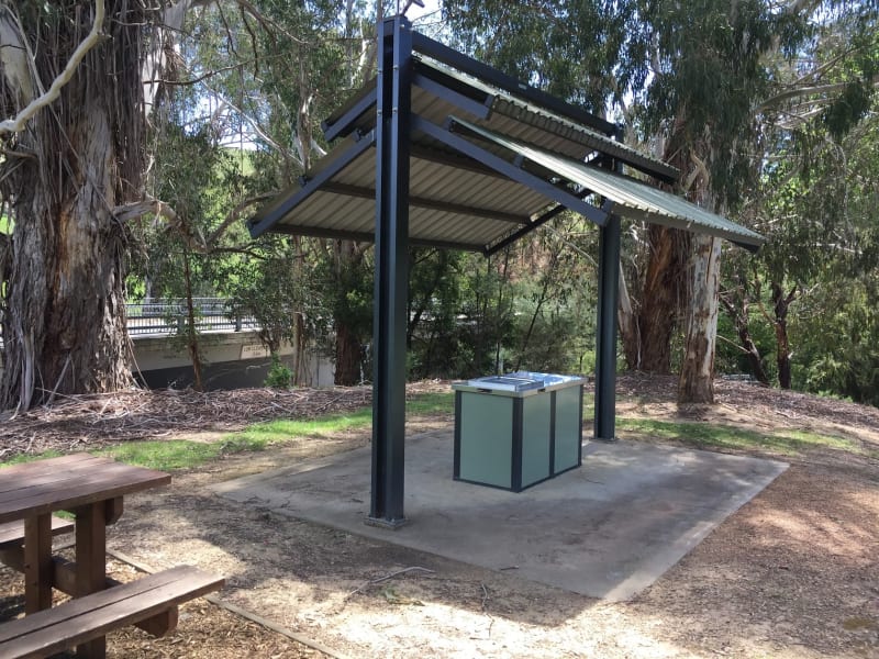 THE VILLAGE PARK DAY VISITOR AREA BBQ Area