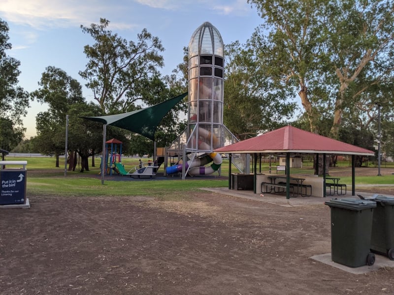 THE ROCKET PARK BBQ Area