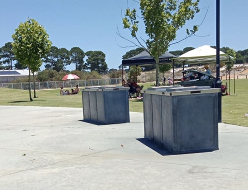 RAINBOW WATERS PLAYGROUND BBQ Area