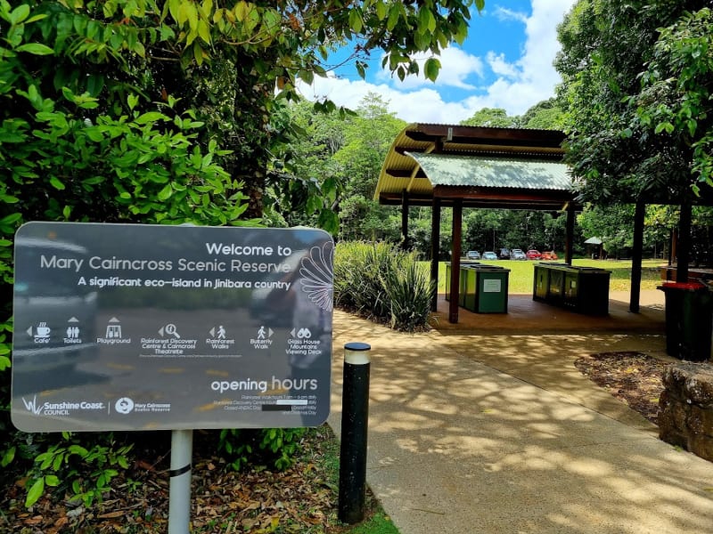 MARY CAINCROSS PARK BBQ Area