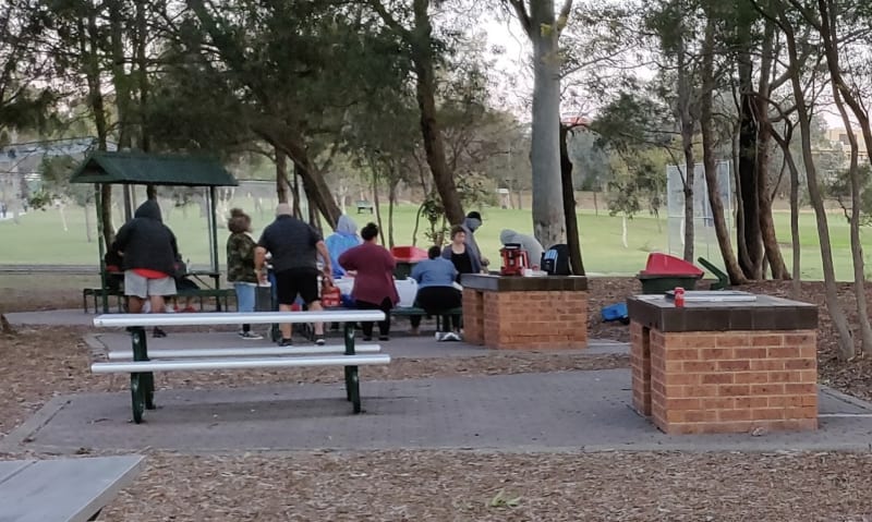 HENLEY PARK BBQ Area