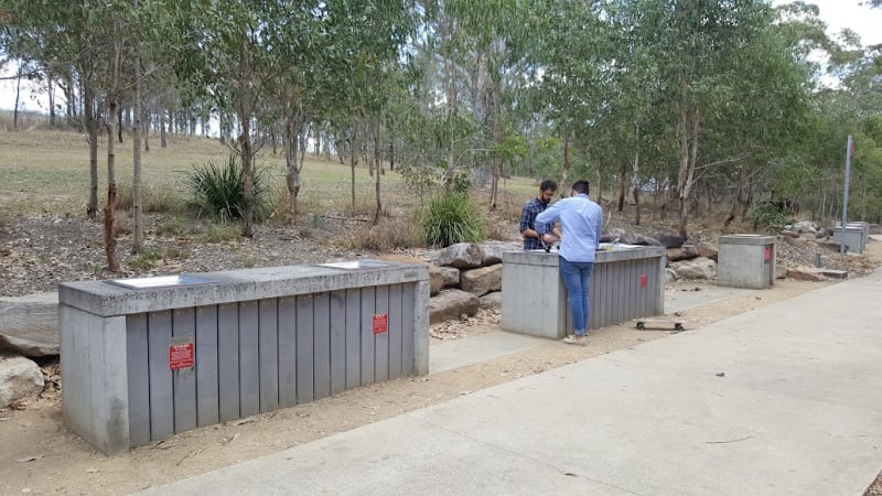 LIZARD LOG, WESTERN SYDNEY PARKLANDS BBQ Area