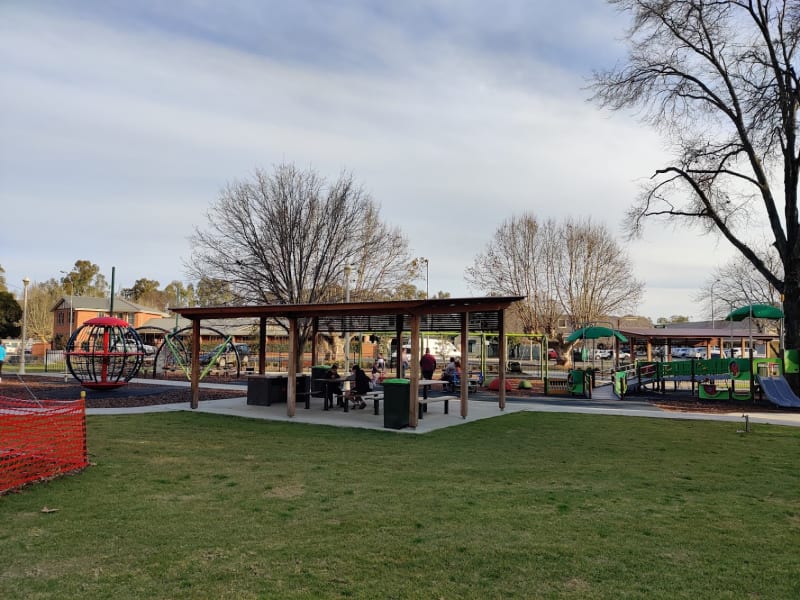 CARBERRY PARK BBQ Area