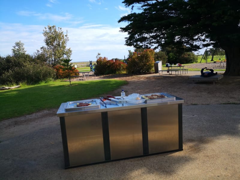 APEX PARK PLAYGROUND BBQ Area