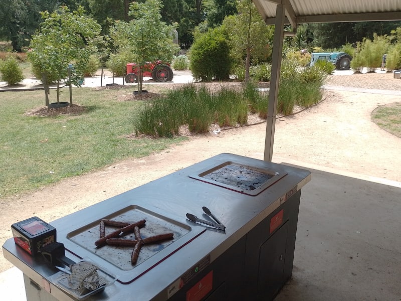 KYNETON COMMUNITY PARK BBQ Area