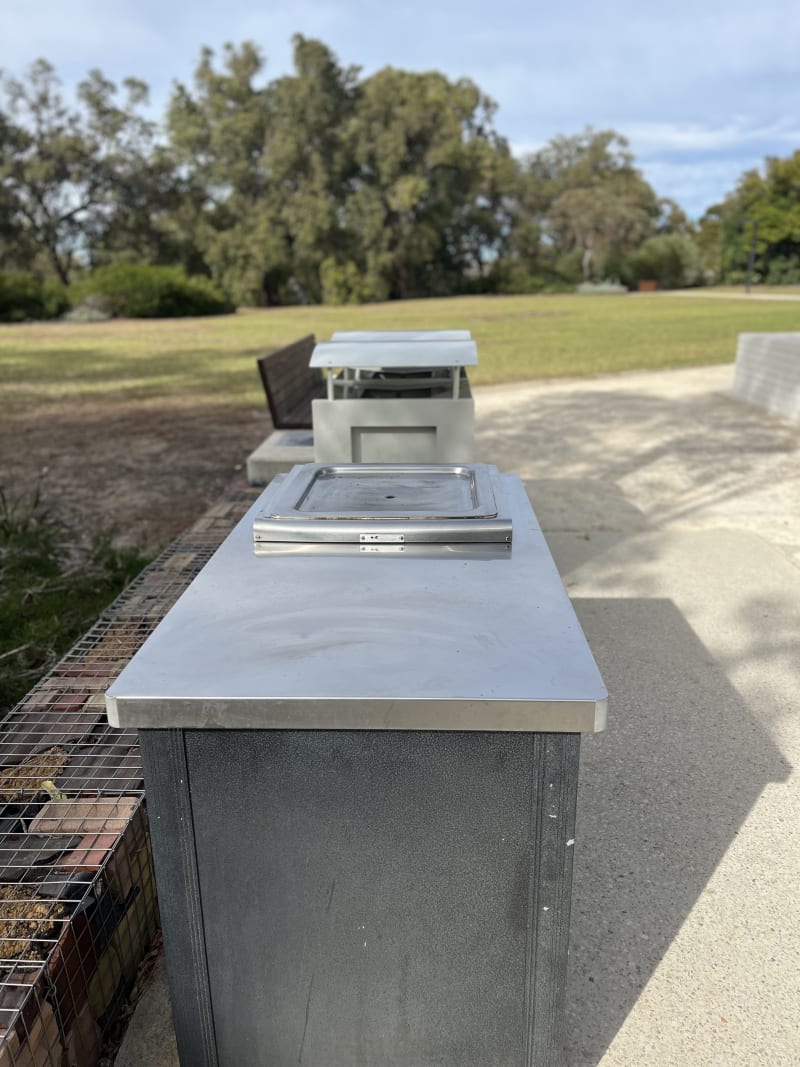 BIRDWOOD NATURE PLAYGROUND BBQ Area