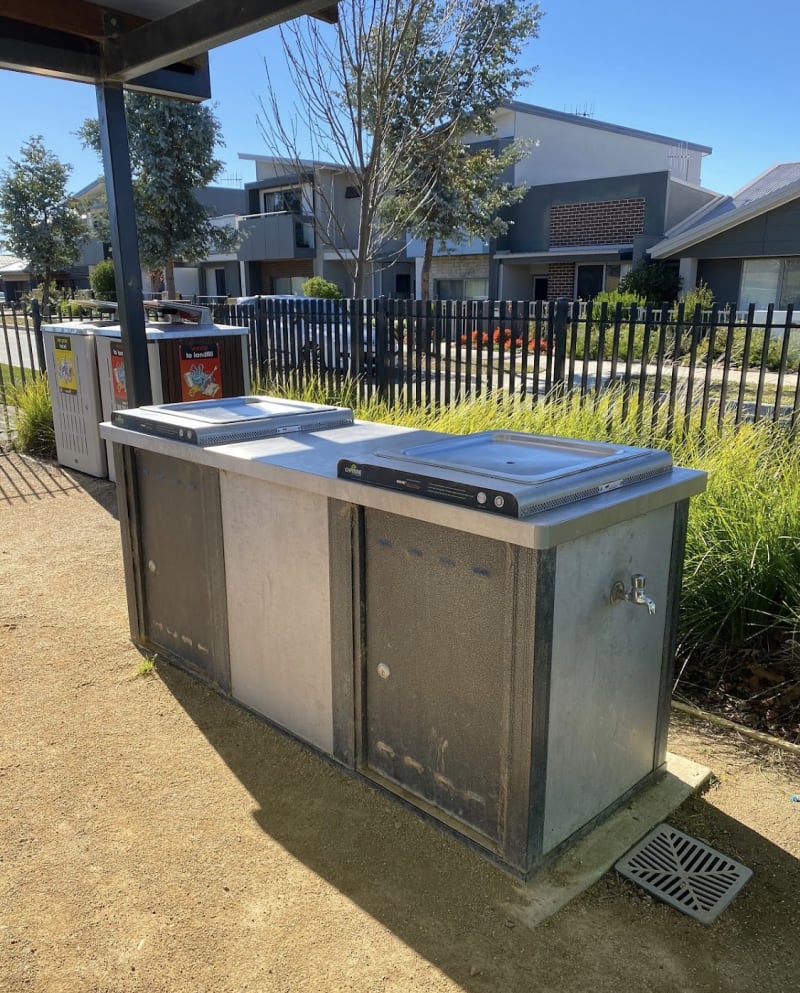 LOVEGROVE PARK BBQ Area