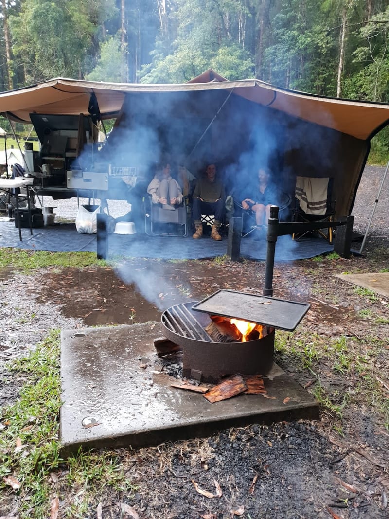 RUMMERY PARK CAMPGROUND BBQ Area