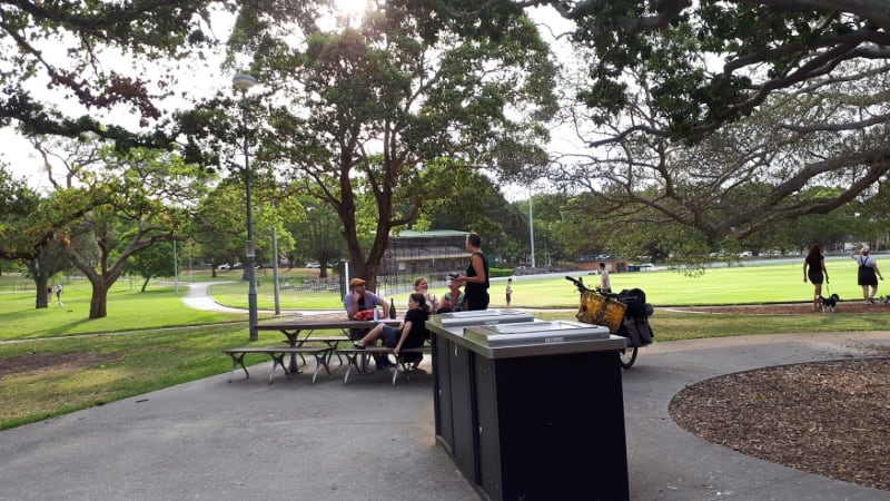 PETERSHAM PARK BBQ Area