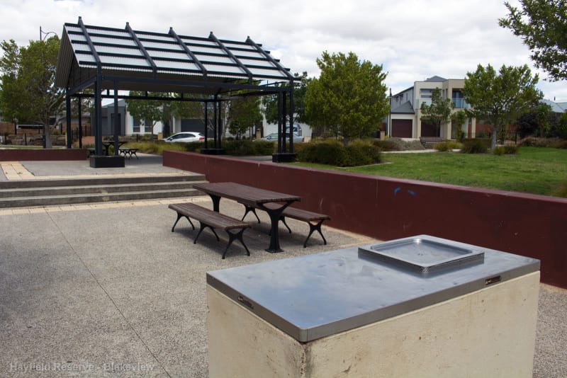 HAYFIELD RESERVE BBQ Area