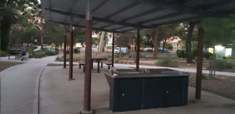 STEEL PARK BBQ Area