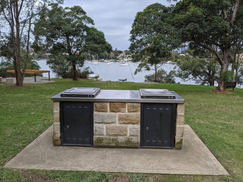 LONGUEVILLE PARK BBQ Area