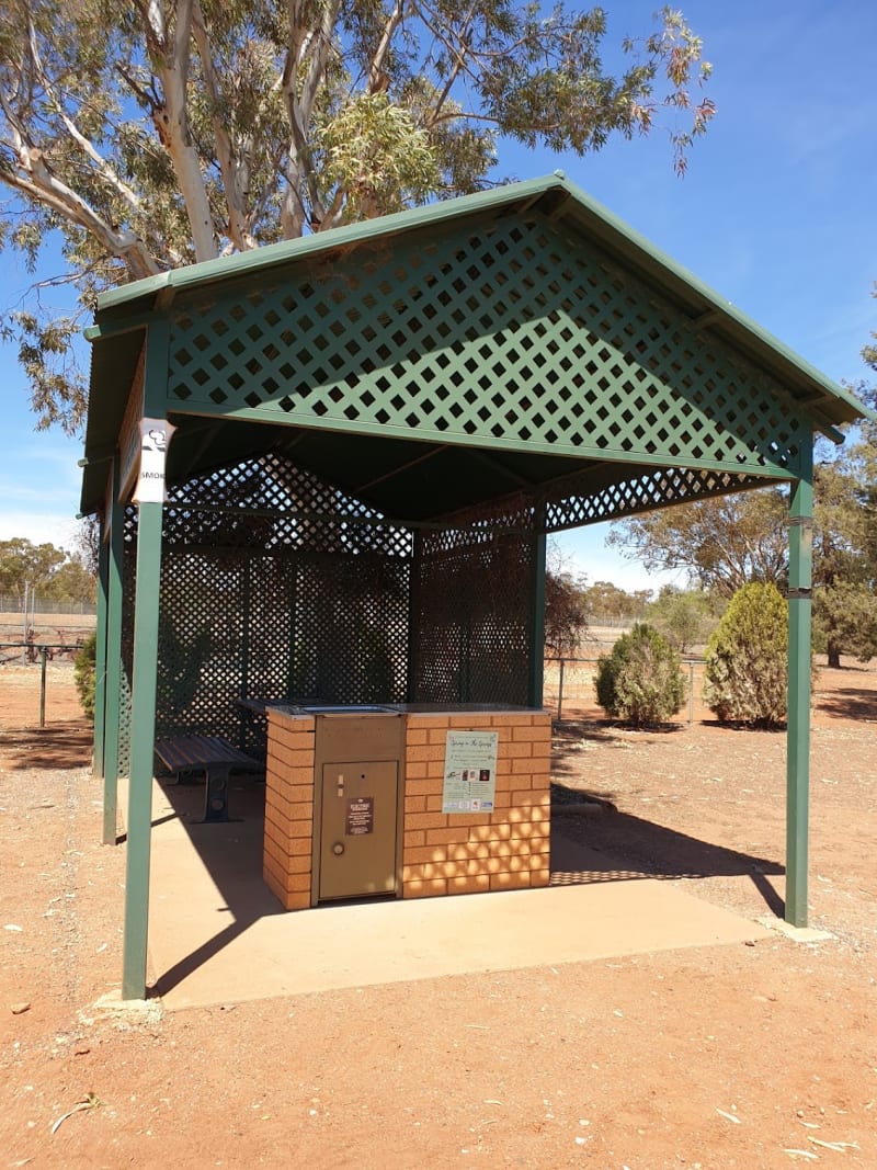 PIONEER PARK BBQ Area