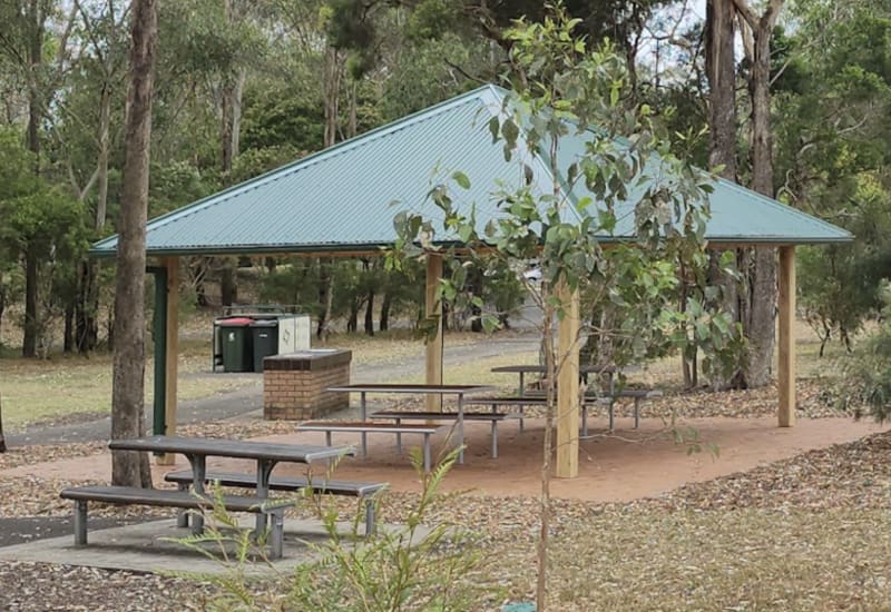 CENTRAL GARDENS BBQ Area