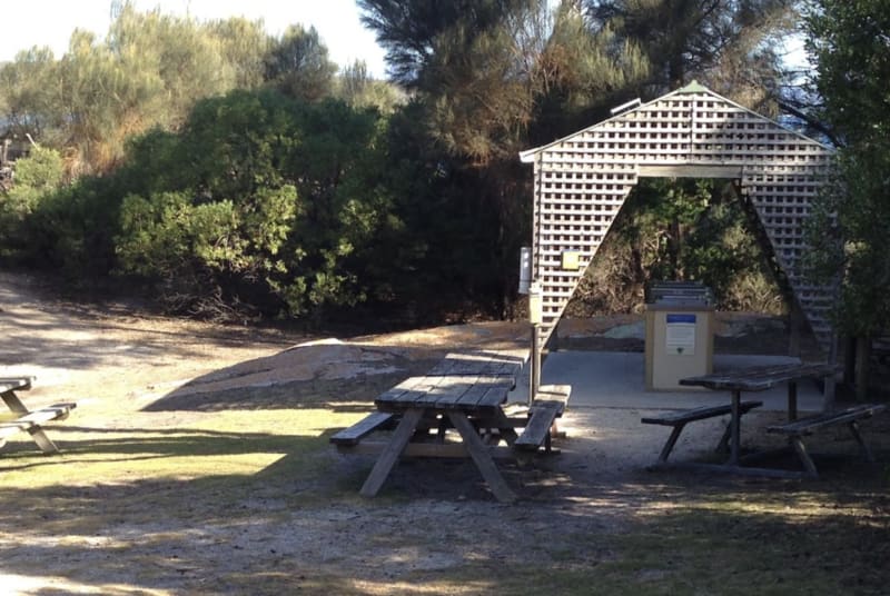 TROUSERS POINT CAMPGROUND BBQ Area